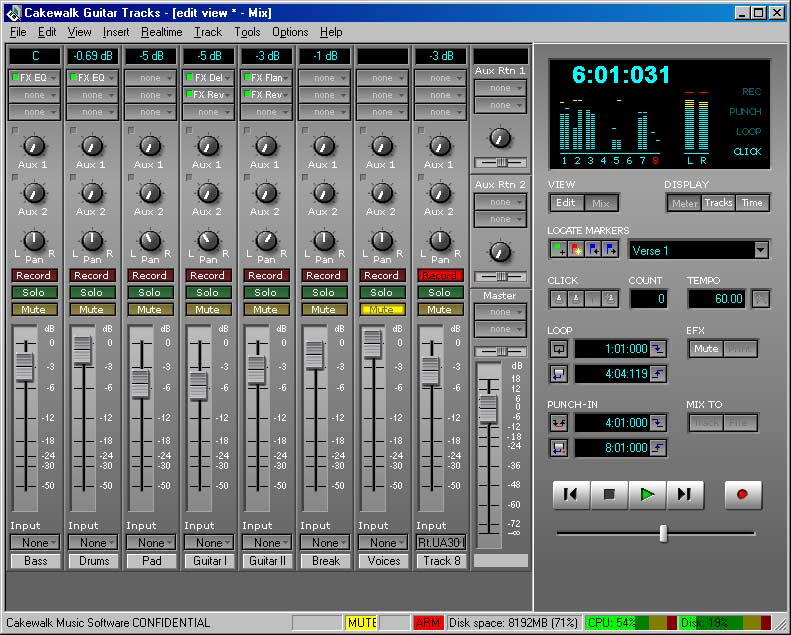 free cakewalk recording software